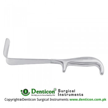 Doyen Vaginal Speculum Slightly Concave-Fig. 1 Stainless Steel, Blade Size 66 x 47 mm